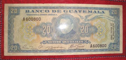 Se venden billetes y monedas de Guatemala pa - Imagen 1