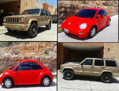 2x1 New Beetle y Jeep Cherokee sport modelo - Imagen 1
