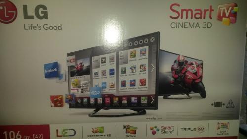 Vendo preciosa Smart TV Lg Cinema 3D 42