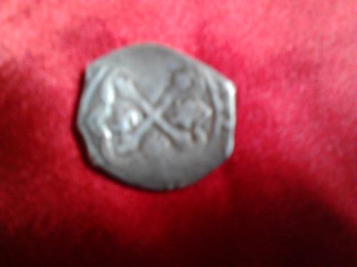 Vendo moneda macuquina antigua de real potosi - Imagen 1