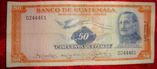 Vendo billetes y monedas de Guatemala en exce - Imagen 1