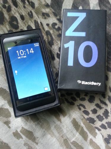 Blackberry Z10 Negra 4G para la compañia de - Imagen 1