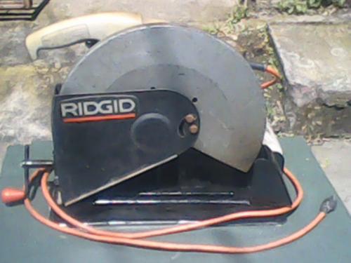 vendo cortadora tronzadora marca RIGID 11O V - Imagen 2
