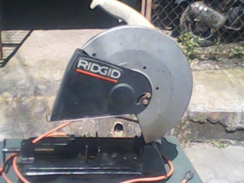 vendo cortadora tronzadora marca RIGID 11O V - Imagen 3
