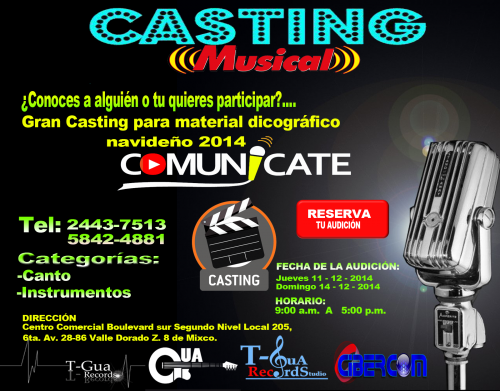 Casting Musical Navideño 2014 El casting se  - Imagen 1