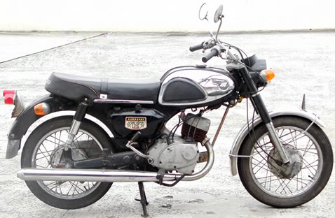 Vendo moto Kawasaki 125 cc Modelo B1L (1968) - Imagen 1