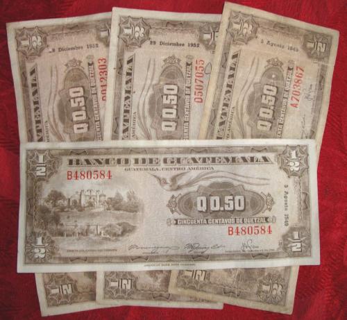 vendo y compro monedas y billetes de Guatemal - Imagen 3