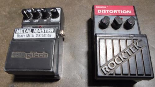 vendo pedales de distorcion rocktek y digitec - Imagen 2