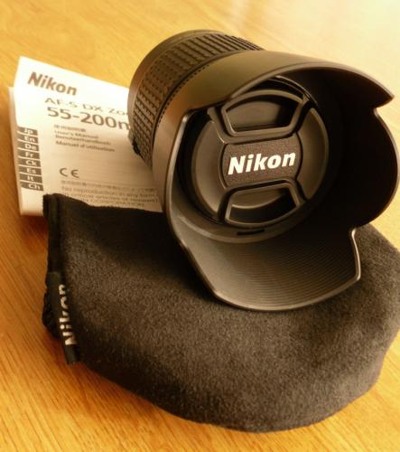 Lente Nikon 55200mm Q 1200 poco negociable - Imagen 2