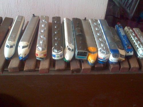 colección de 12  trenes de metal para colecc - Imagen 1