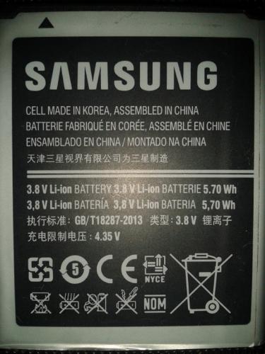 Vendo o Cambio Batería Original para Samsung - Imagen 2