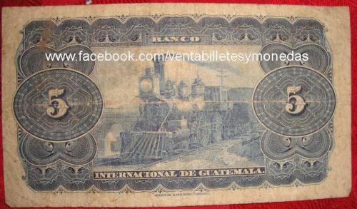 Vendo billetes y monedas antiguos de Guatemal - Imagen 1