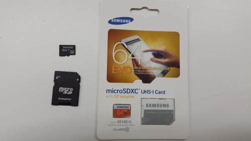 vendo meorias de 64GB memoris microSD nueva d - Imagen 1