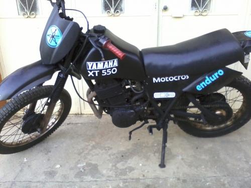 yamaha enduro potente proyecto xt550 con moto - Imagen 1