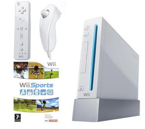 Nintendo Wii con un Control completo una Mem - Imagen 1