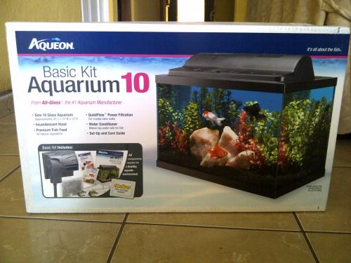 Vendo acuario nuevo marca Aqueon de 10 galo - Imagen 2
