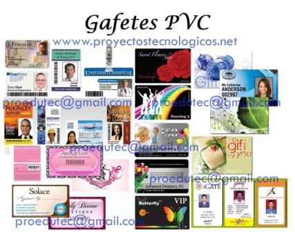 Gafetes / Carnet PVC guatemala  Ofrecemos ca - Imagen 1
