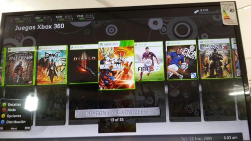 Xbox 360 slim con RGH y Disco Duro de 250 GB  - Imagen 2