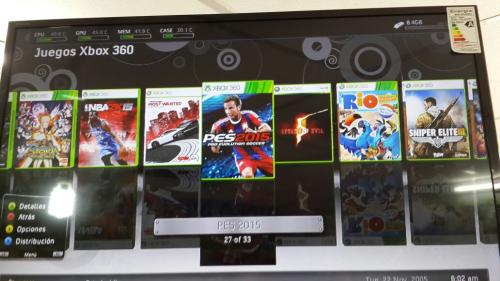 Xbox 360 slim con RGH y Disco Duro de 250 GB  - Imagen 3