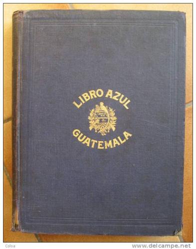 compro libro azul de guatemala 1915  - Imagen 1
