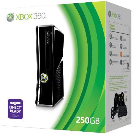 Xbox 360 slim con disco duro de 250Gb y 35 ju - Imagen 1