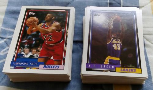 Cien tarjetas de basketball Topps nba 199293 - Imagen 3