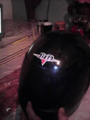 vendo casco para moto con lente de frente raj - Imagen 1