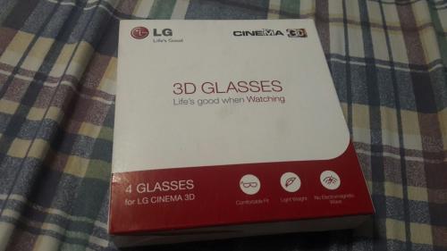 Ganga caja de lentes 3D nuevos pasivos 4 unid - Imagen 1
