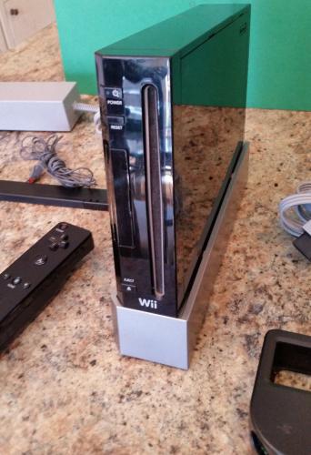 Wii color NEGRO Retrocompatible 1 Control com - Imagen 1