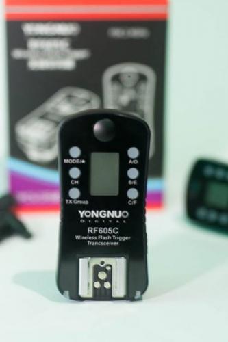 Trigger yongnuo RF605C para cmara Canon 400 - Imagen 3