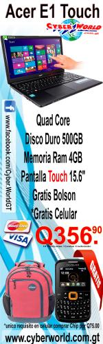 Laptop Acer E1510P4637 Quad Core 500GB - Imagen 1