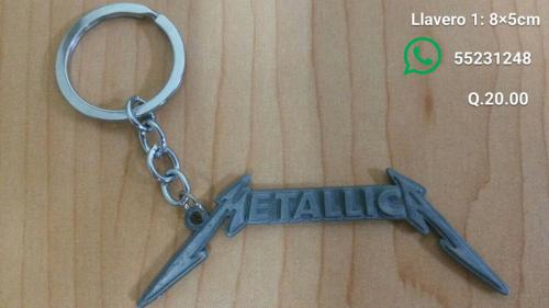 Llaveros de Metallica Dos diseños fabricado - Imagen 2