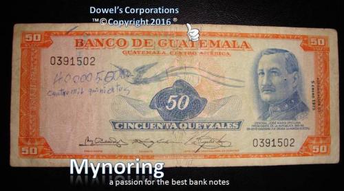 Vendo billetes antiguos de Guatemala y moneda - Imagen 3