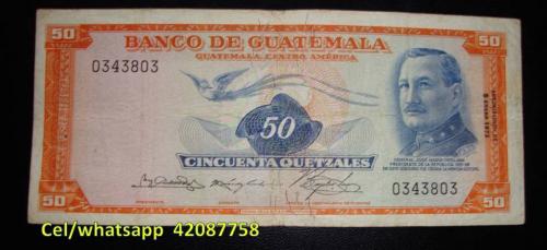Vendo billetes o monedas de Guatemala colecci - Imagen 3