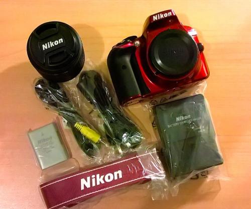 Linda cmara profesional Nikon D3300 color R - Imagen 2