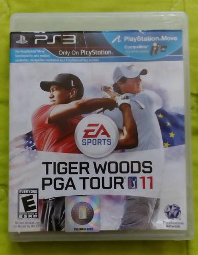 Un juego ps3 golf Tiger Woods pga tour 11 Ea  - Imagen 1