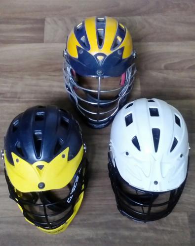 3 cascos portero hockey marca Cascade Mll tal - Imagen 1