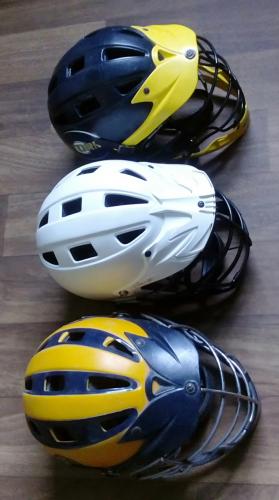 3 cascos portero hockey marca Cascade Mll tal - Imagen 2