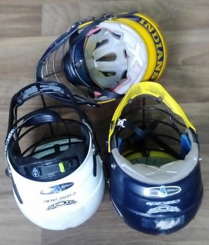 3 cascos portero hockey marca Cascade Mll tal - Imagen 3