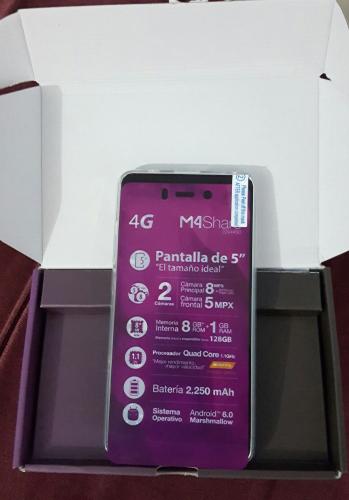Vendo celular M4 para Claro | Q550 Neg | Pan - Imagen 1