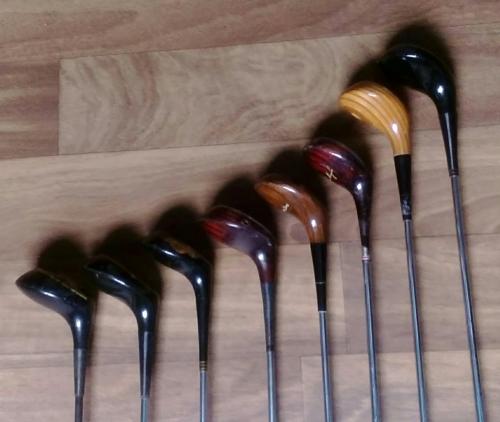 8 palos de golf driver madera marcas dunlop  - Imagen 1