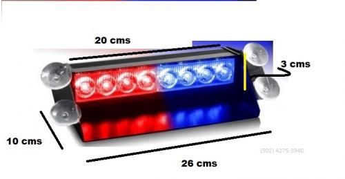Strobe de 8 led (cuatro por color) utiliza v - Imagen 3