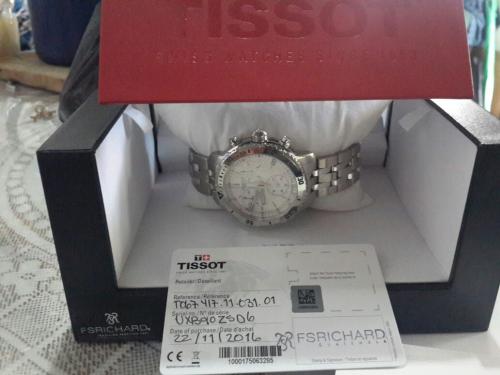 vendo fino y elegante reloj TISSOT PRS200 NUE - Imagen 3