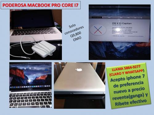 MAC BOOK PRO Core i7 nitida portatil de a - Imagen 1