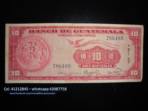 vendo billetes antiguos de GUatemala  atiend - Imagen 3