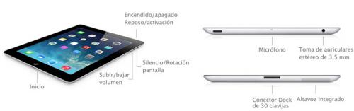 tablet ipad 2 de 10 pulgadas para repuestos s - Imagen 2