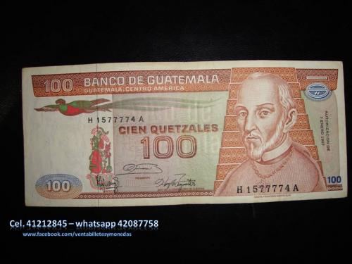 vendo billetes monedas coleccionables de Gua - Imagen 2