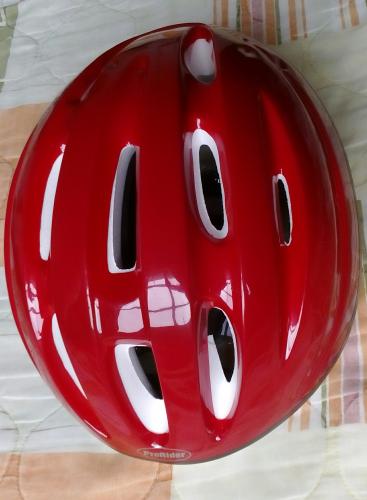 Casco rojo talla S/M Marca Prorider ciclismo  - Imagen 2