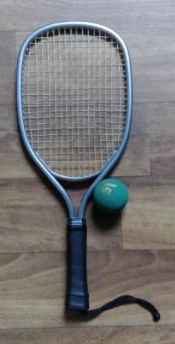 Una raqueta racquetball aluminio raquet mide  - Imagen 1