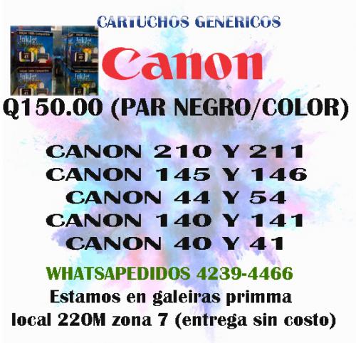 ofrecemos canon 210 211; canon 145 146; 40 y  - Imagen 1